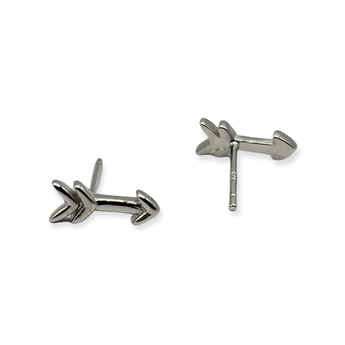 Arrow .925 Sterling Silver Stud Earrings - Travelers Trade Post