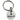 Be Brave Keychain - Travelers Trade Post