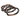 Striped natural Agate Gemstone Bracelet - Travelers Trade Post