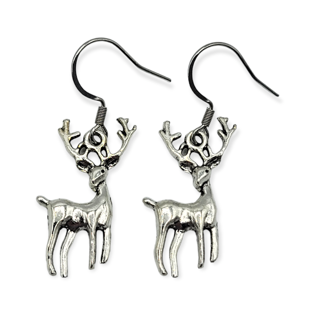 Deer earrings 2025