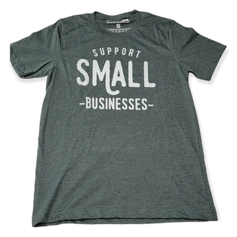 "Support Small Businesses" T-shirt Unisex - Travelers Trade Post