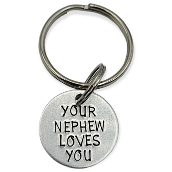 "Your niece/nephew/cousin Loves You" Keychain (pick design) - Travelers Trade Post