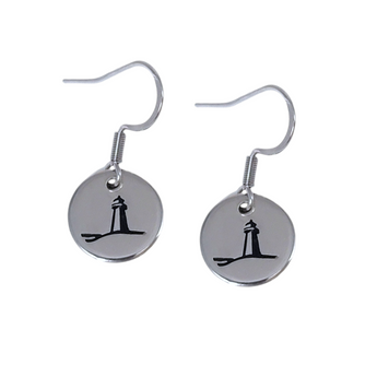 Lighthouse drop earrings