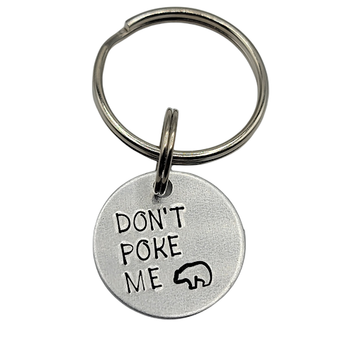"Don't Poke Me " Keychain - Travelers Trade Post
