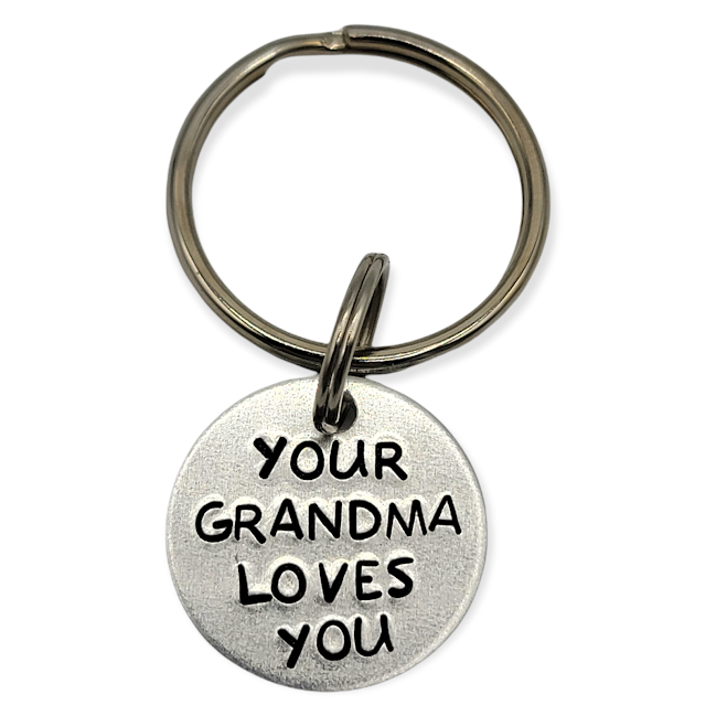 "Your Grandma/grandpa/grandparents Loves You" Keychain - Travelers Trade Post