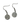 Love Paw - Stainless Hook Earrings - Travelers Trade Post