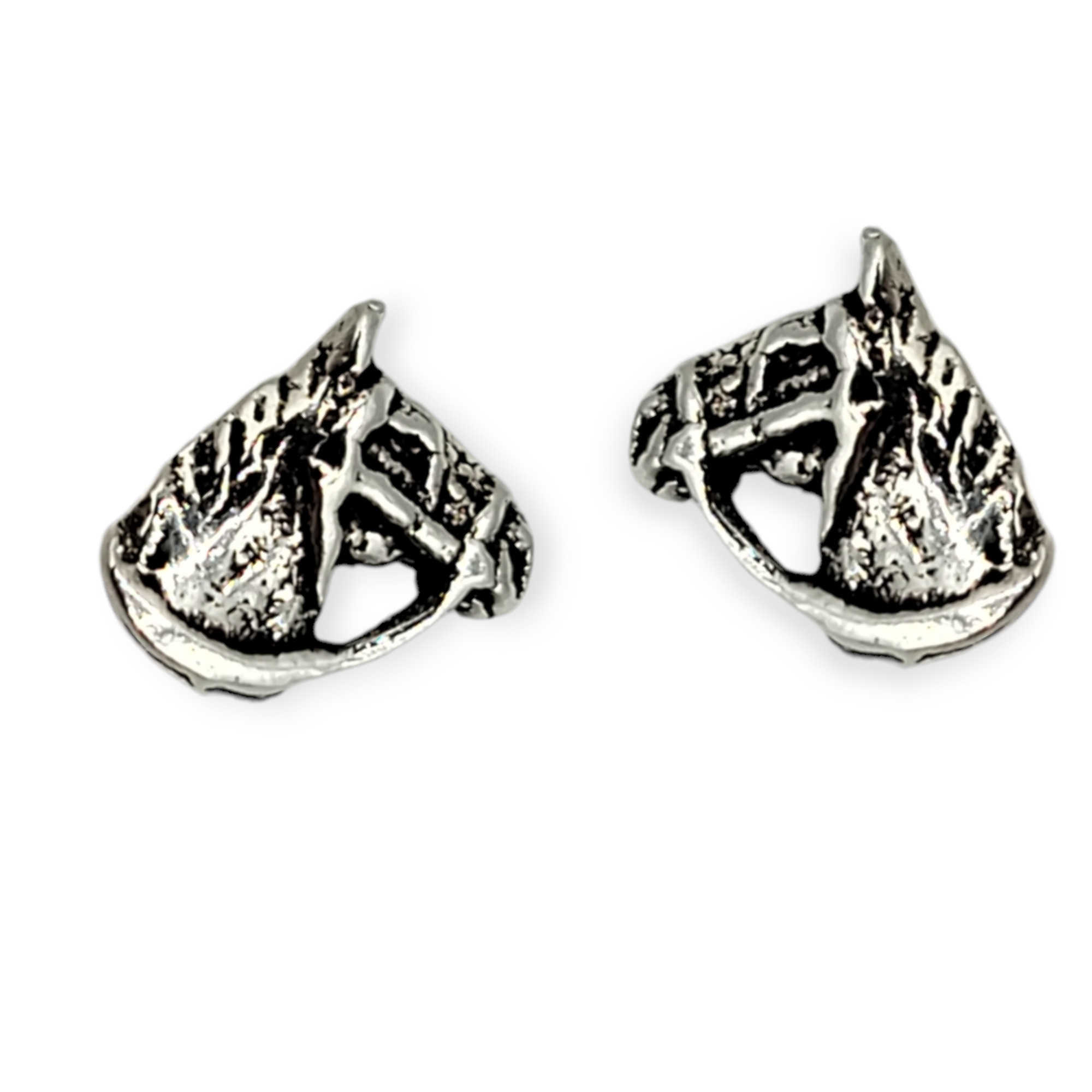 Horse Sterling Silver Stud Earrings - ONLY 1 PAIR LEFT - Travelers Trade Post