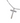Cross Necklace -  CZ / Stainless Steel- 18 inch chain - Travelers Trade Post