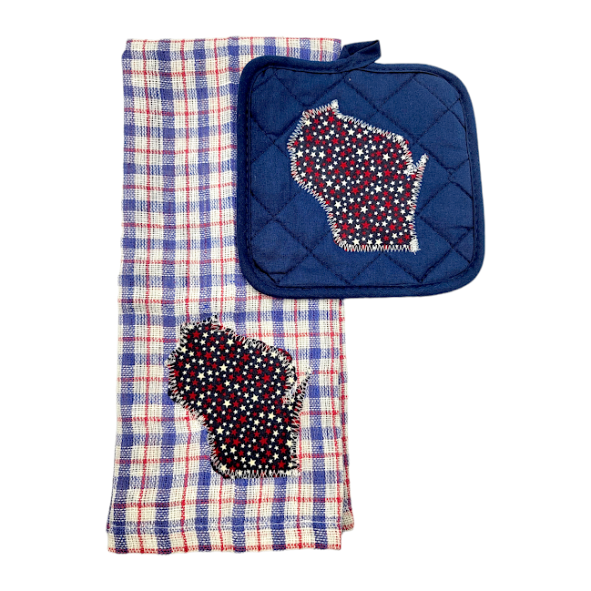 New Towels Teapot design blue red kitchen towel 2Pcs Luxury Kitchen Towel  Set napkin Cotton Highly