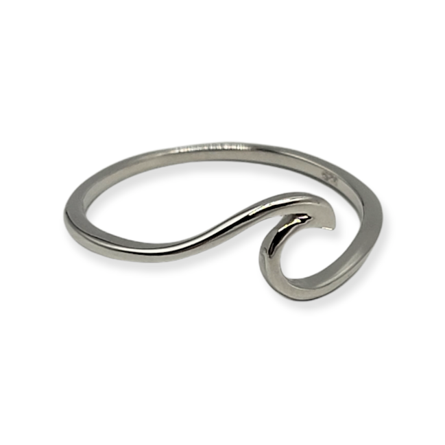 Wave .925 Sterling Silver Ring - Travelers Trade Post