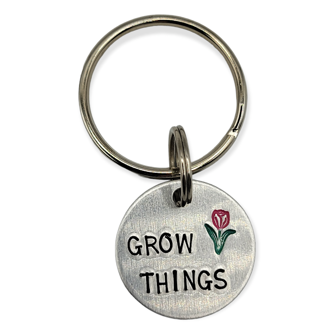 "GROW THINGS" Keychain - Travelers Trade Post