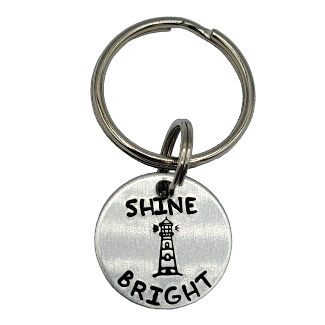 "Shine Bright" Keychain - Travelers Trade Post