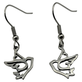 Dove - Stainless Hook Earrings - Travelers Trade Post