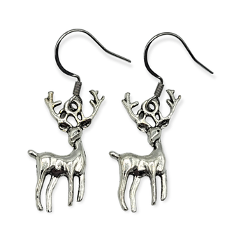 Stag/ Deer Earrings - Travelers Trade Post